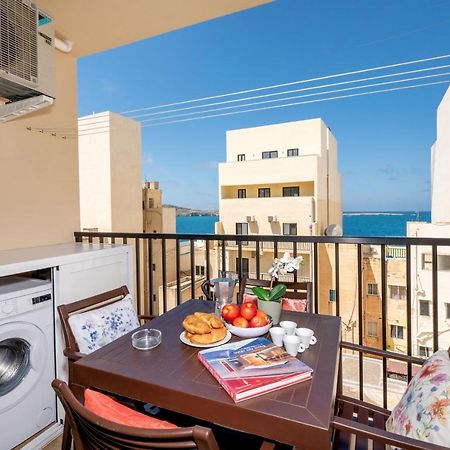 Sea Bliss Apartments With Terrace Just Off Seafront In St Paul'S Bay - By Getawaysmalta Bahía de San Pablo Exterior foto